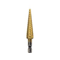 #1 Professional Step Drill Bit (1/8" - 1/2") Recyclable Exchangeable